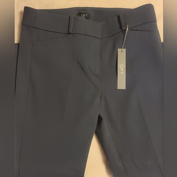 NWT Loft Petites Marisa Gray Trousers Skinny, Ankle Length, size 6 petite - Picture 9 of 9